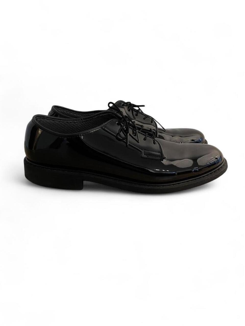 black patent leather oxfords size